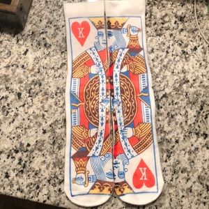 King of Hearts Socks